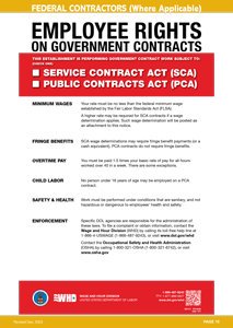 Employee Rights on Government Contracts