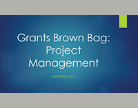 Brown Bag September 2021