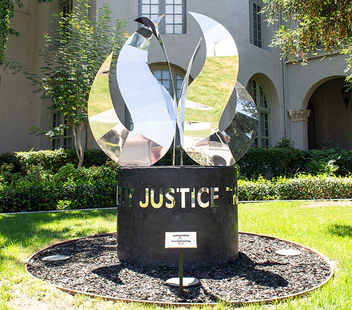 Frank Heyming, Local Artist, Donates Sculpture to Riverside City College