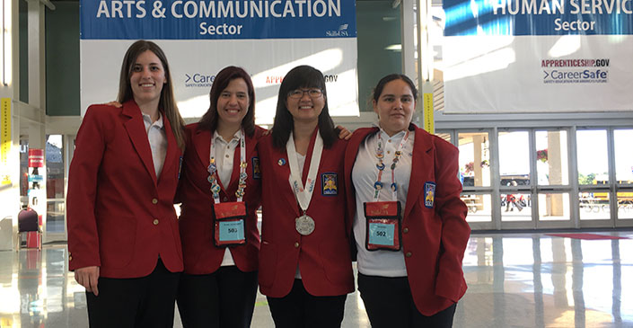 Student Wins Seventh SkillsUSA Medal