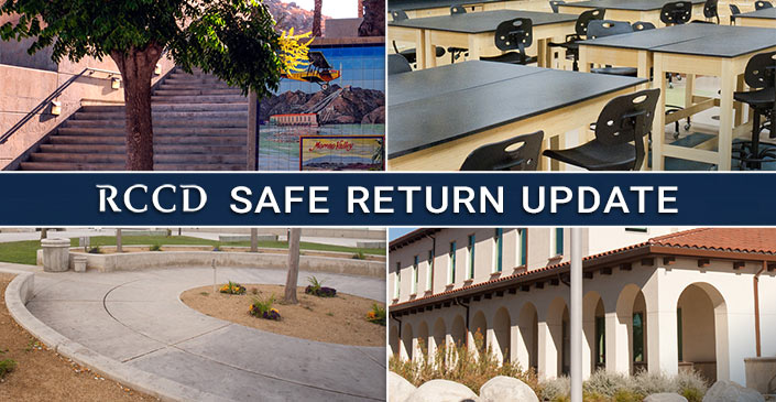 RCCD Safe Return Update - Sept.
