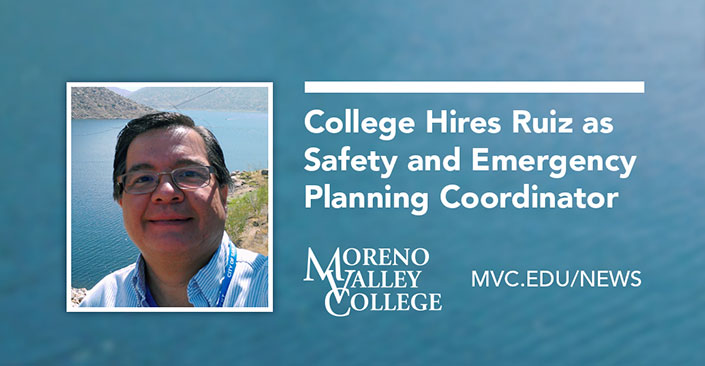 College Hires Ruiz as Safety and Emergency Planning Coordinator