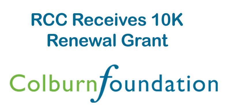 RCC Receives 10K Renewal Grant from the Colburn Foundation