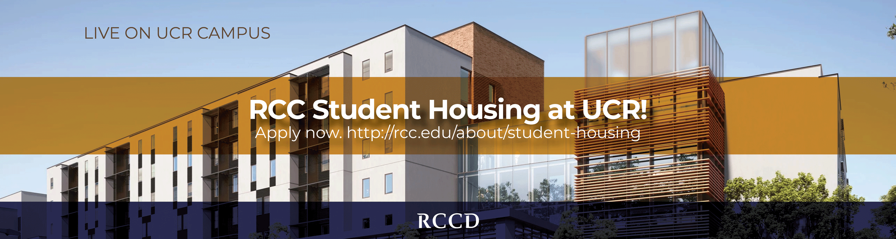 RCC Student Housing at UCR